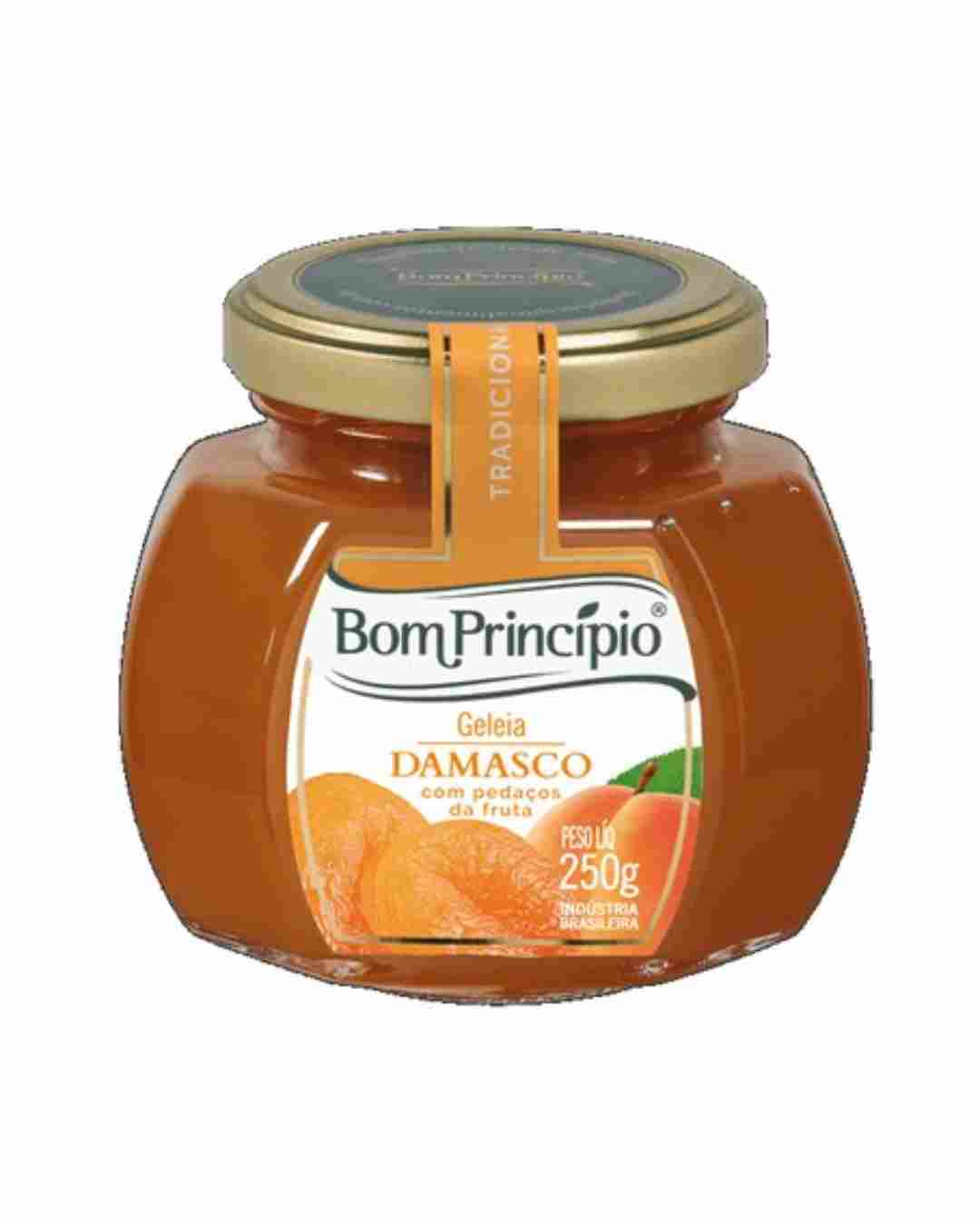 Geleia de Damasco Bom Principio 250g